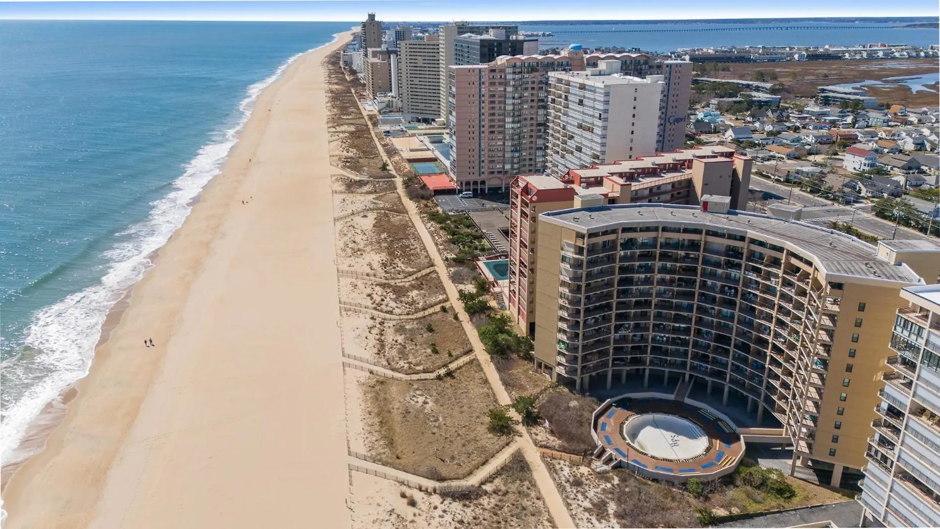Oceanfront Studio At High Point South Stunning Views & Steps To The Beach Ocean City